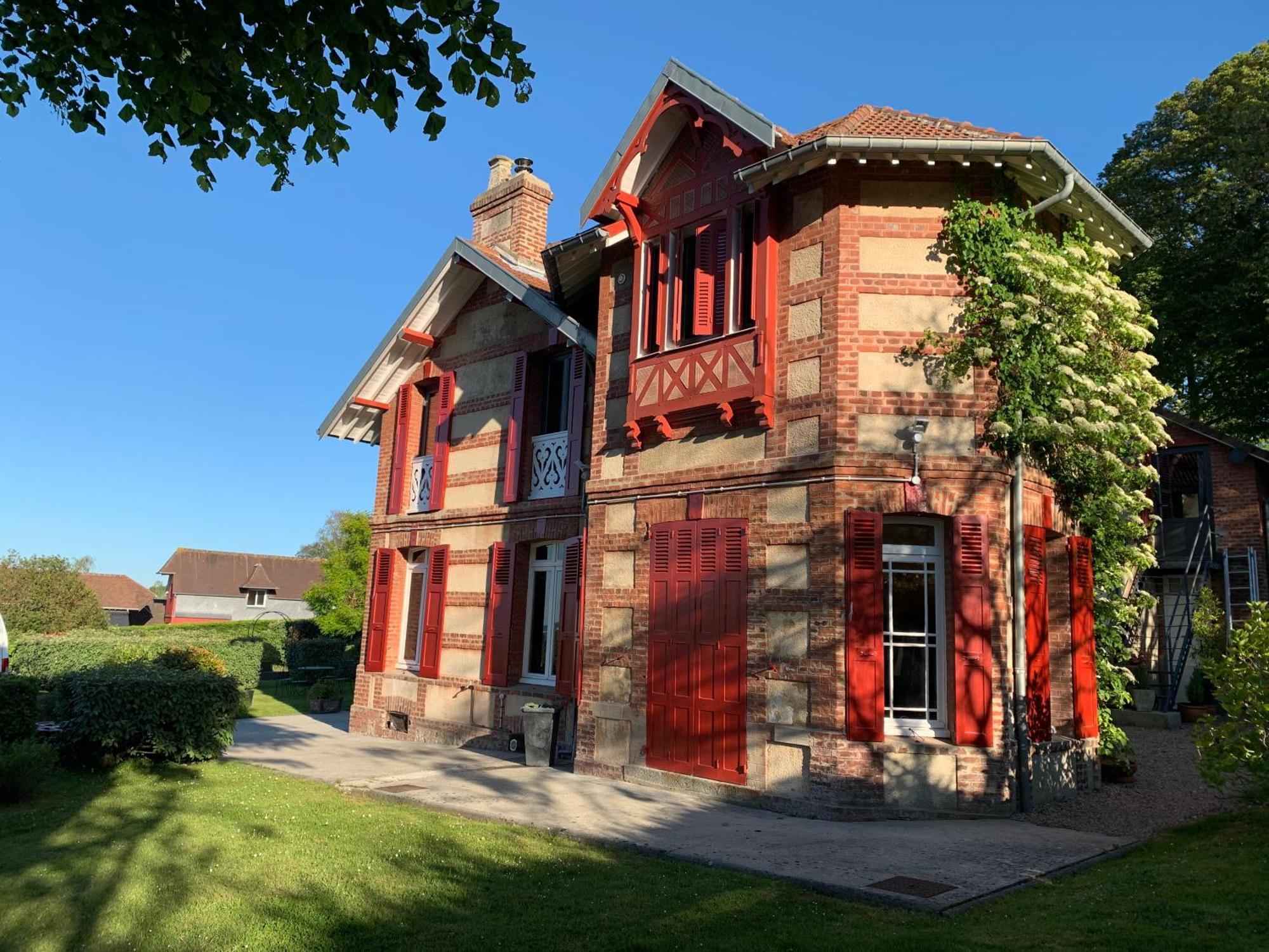 La Villa des Rosiers Cricquebœuf Exterior foto